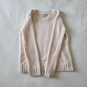 Super soft cream knitted sweater